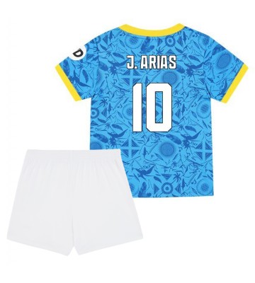 Wolves Jhon Arias #10 Tredjetrøje Børn 2025-26 Kortærmet (+ Korte bukser)